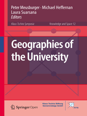 cover image of Geographies of the University